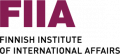 Logo for FIIA – The Finnish Institute of International Affairs